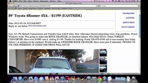 craigslist arizona tucson|craigslist cars by owner tucson az.